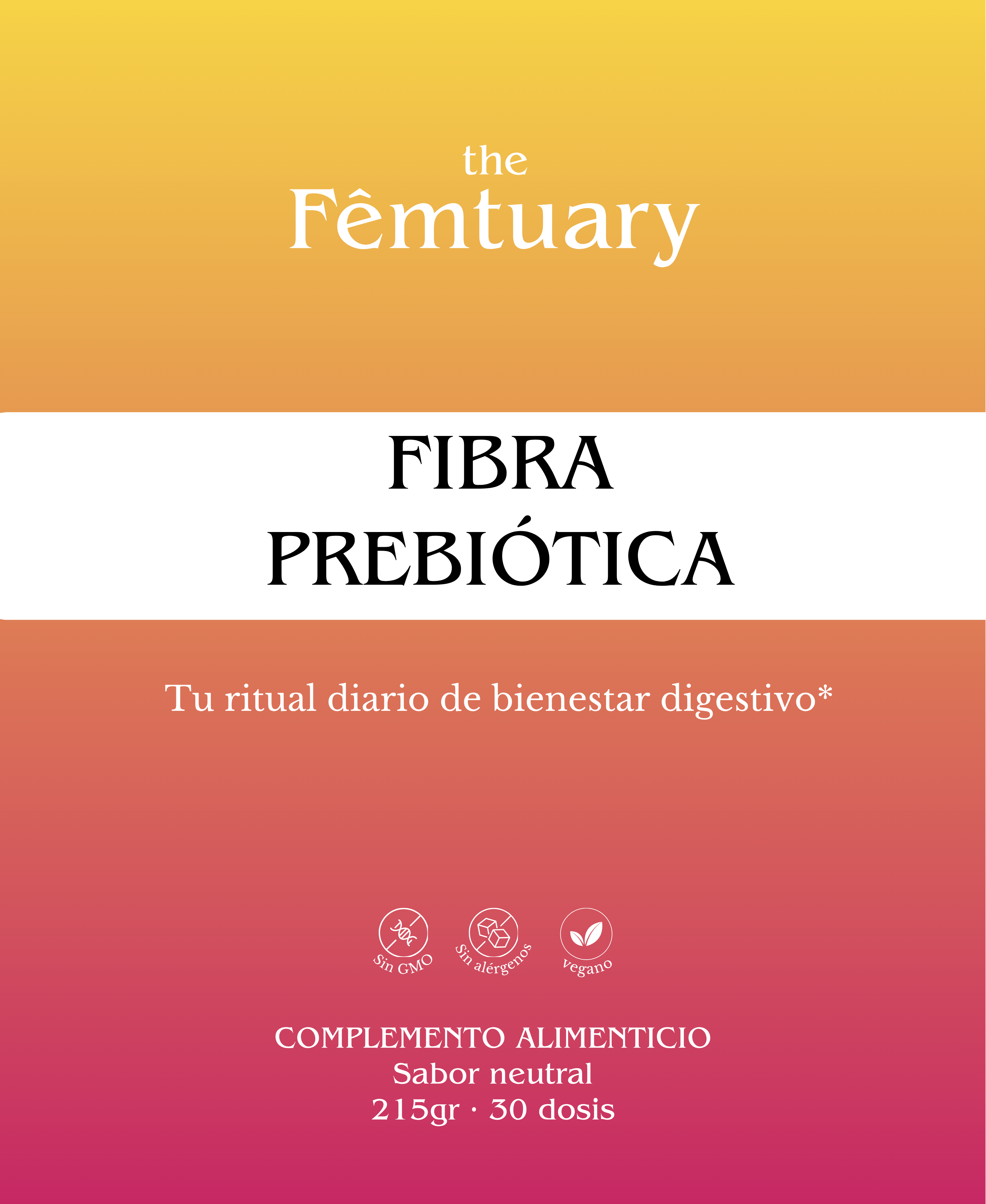 Fibra prebiótica (Intestino+Metabolismo)