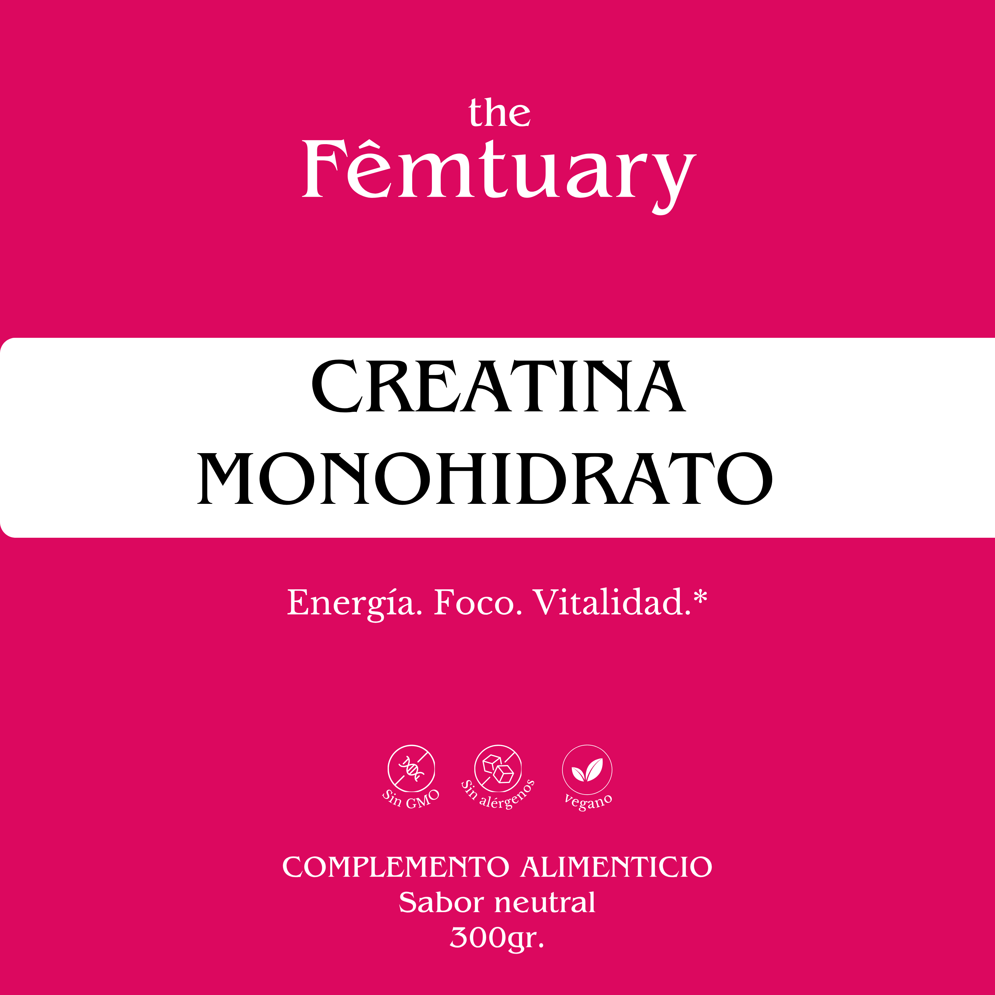 Monohidrato creatina (Energía+Fuerza)