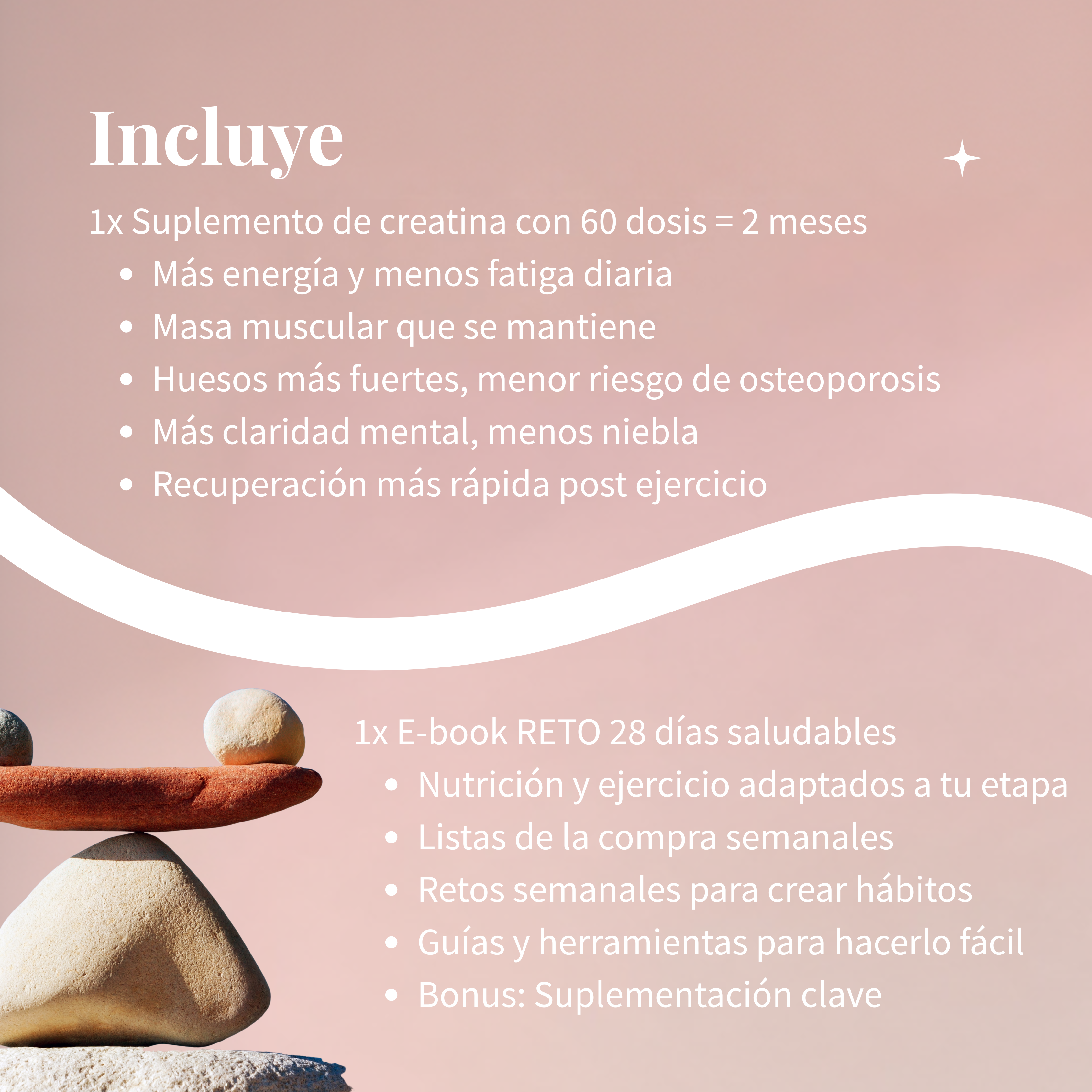Pack MenoFuerza (Metabolismo+Fuerza)